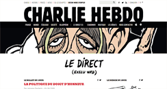 Desktop Screenshot of charliehebdo.fr