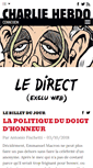 Mobile Screenshot of charliehebdo.fr