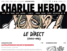 Tablet Screenshot of charliehebdo.fr